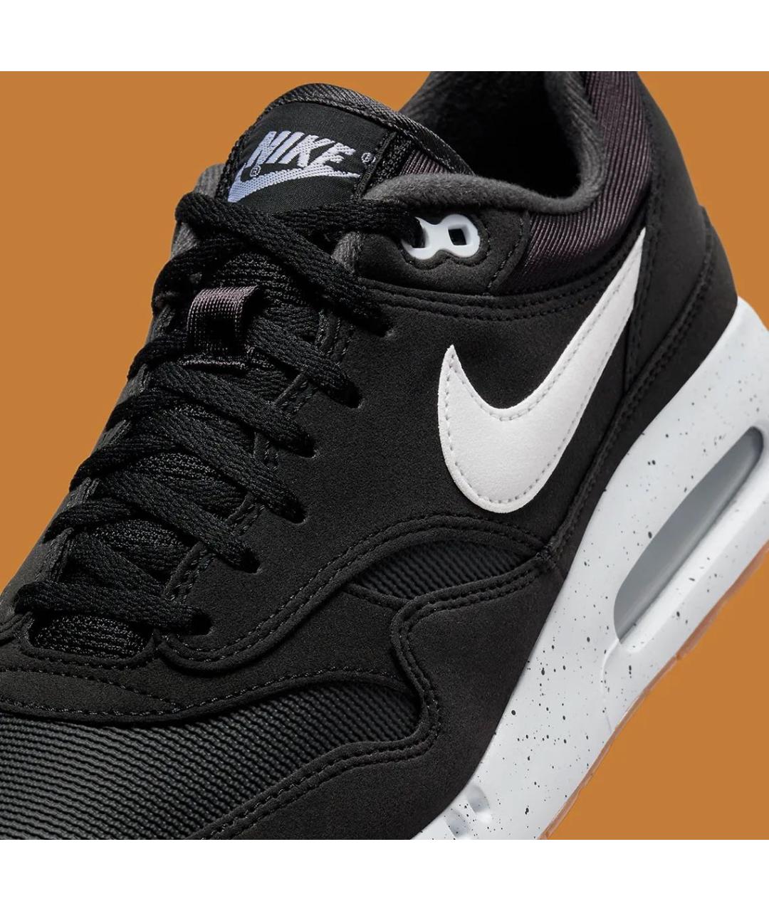 NIKE Черные замшевые низкие кроссовки / кеды, фото 7