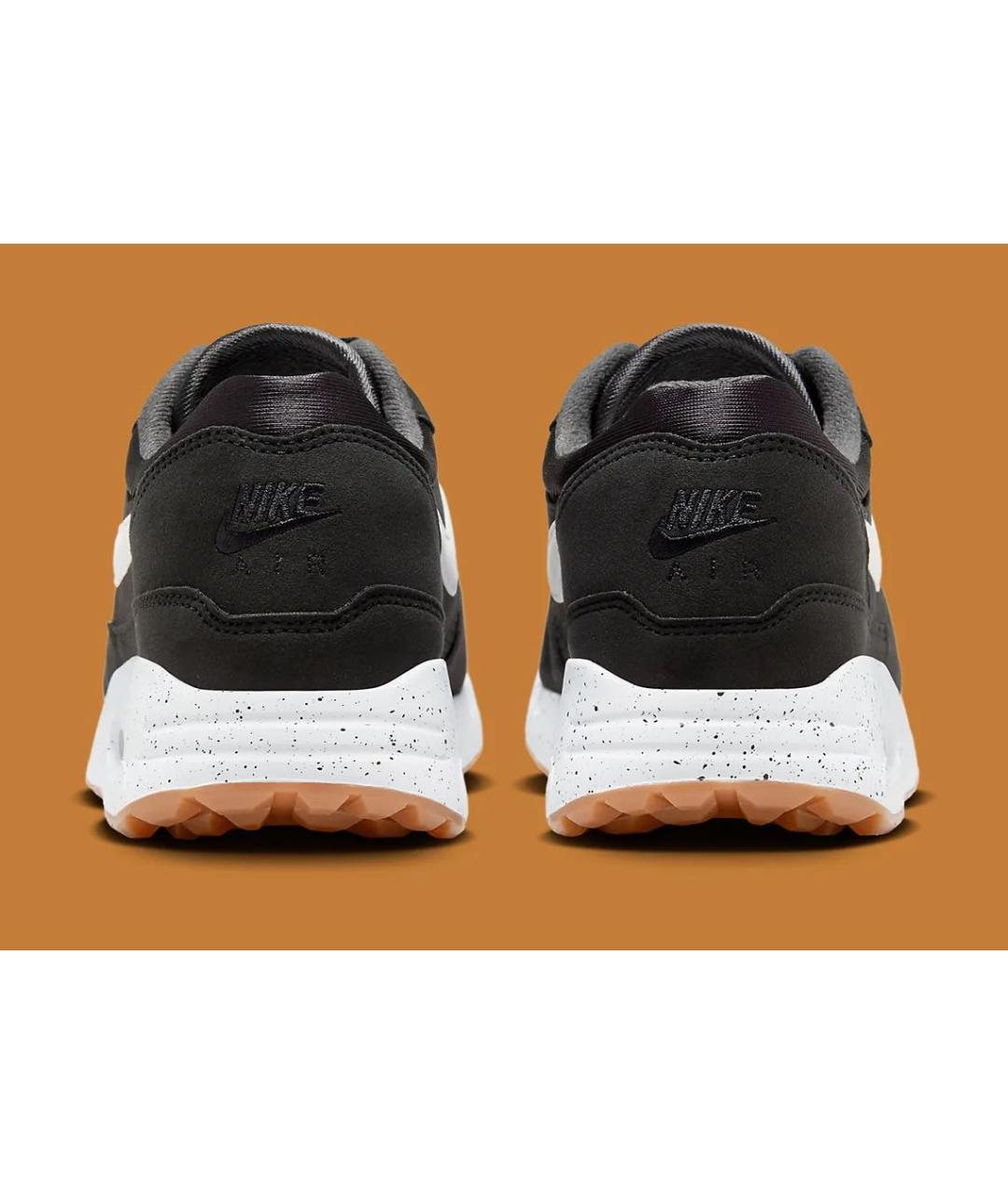 NIKE Черные замшевые низкие кроссовки / кеды, фото 4