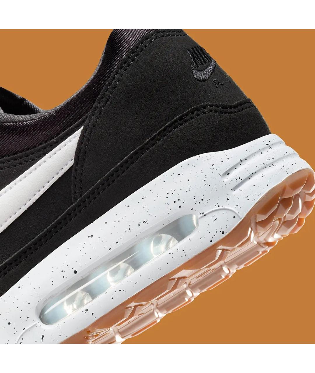 NIKE Черные замшевые низкие кроссовки / кеды, фото 8