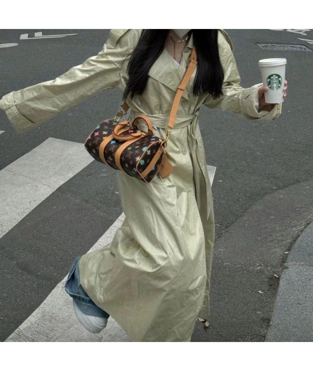 LOUIS VUITTON Коричневая сумка через плечо, фото 3