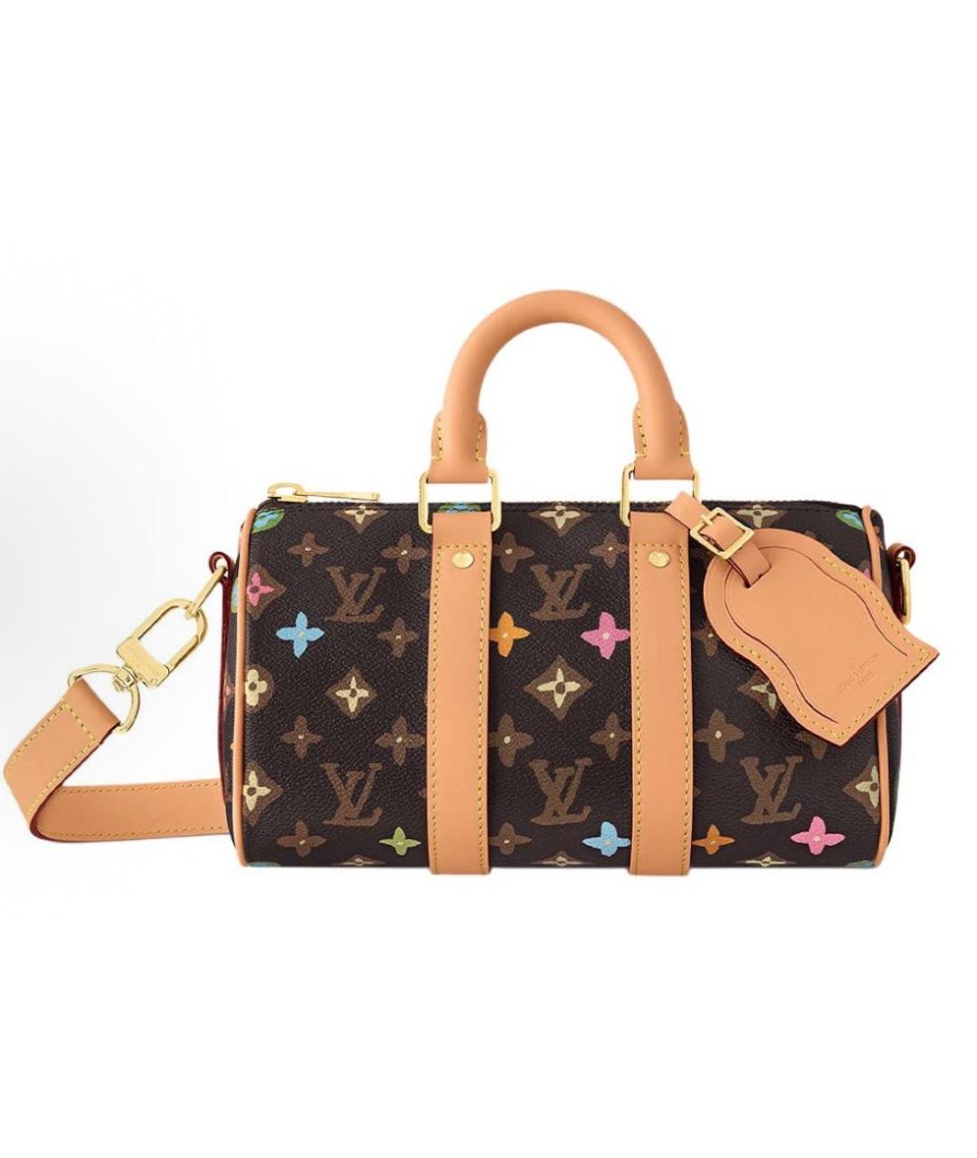 LOUIS VUITTON Коричневая сумка через плечо, фото 8