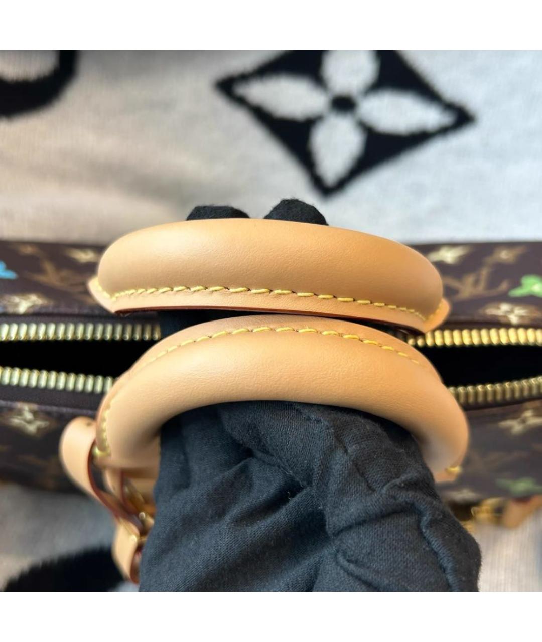 LOUIS VUITTON Коричневая сумка через плечо, фото 6