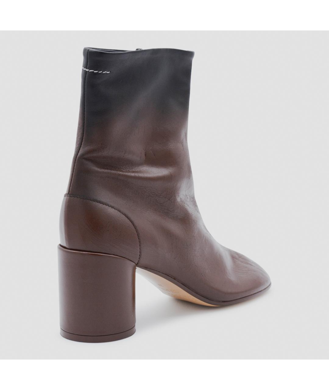 MM6 MAISON MARGIELA Мульти кожаные сапоги, фото 3