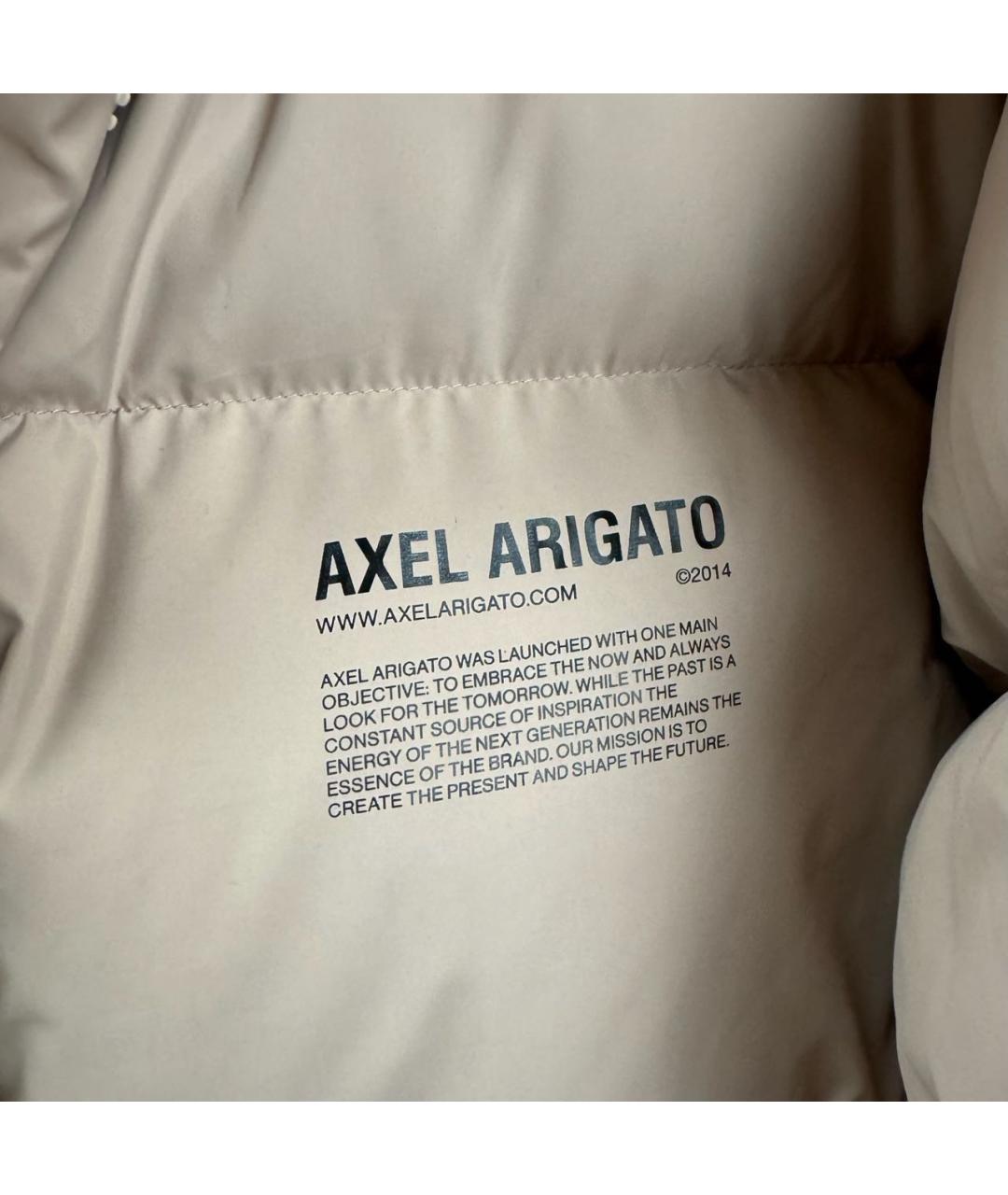 AXEL ARIGATO Бежевый пуховик, фото 5