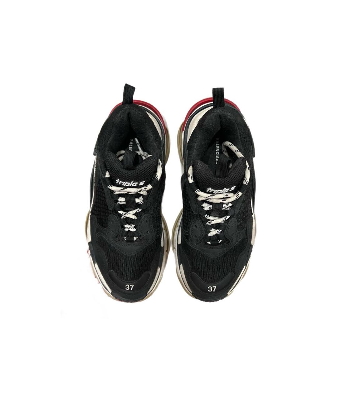 BALENCIAGA Синие текстильные кроссовки, фото 3