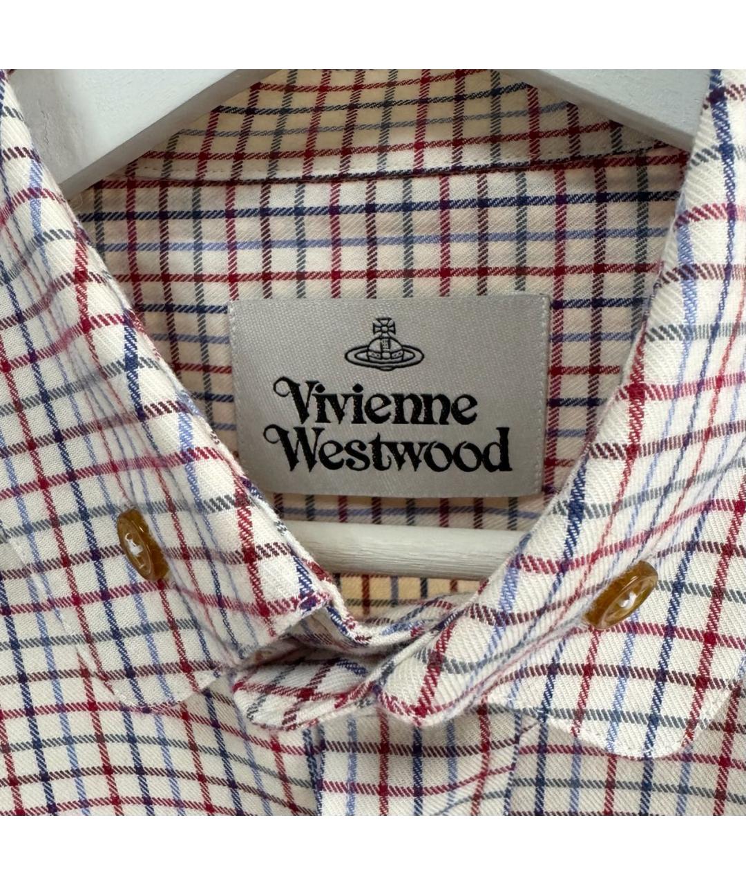 VIVIENNE WESTWOOD Хлопковая кэжуал рубашка, фото 4