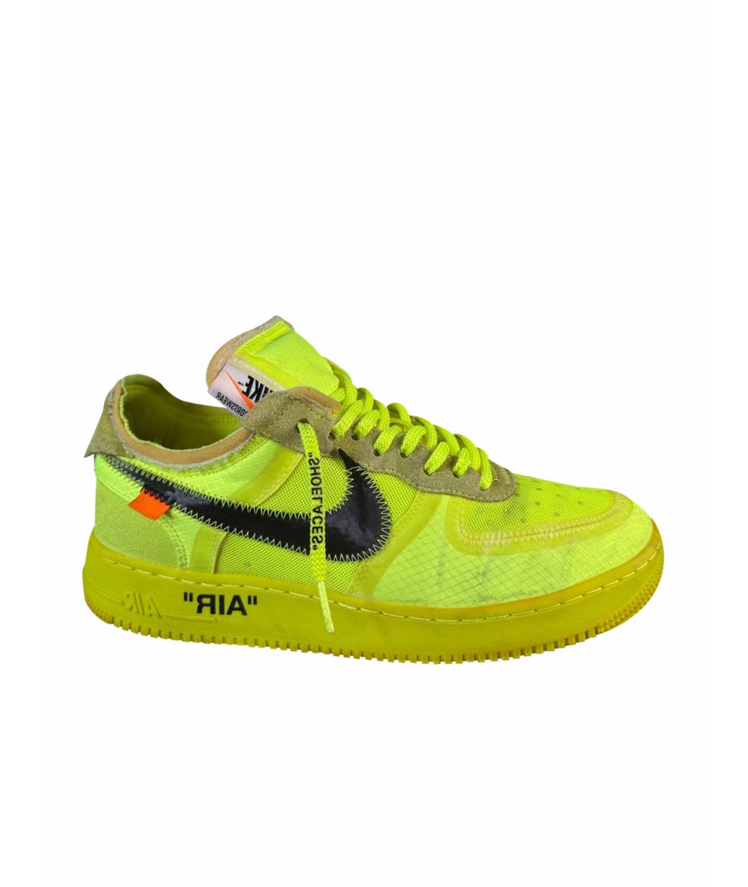 NIKE Зеленые низкие кроссовки / кеды, фото 1