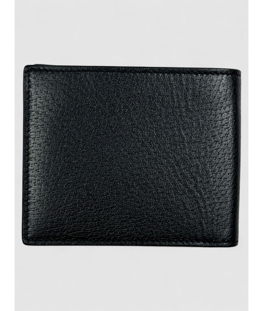 GUCCI Черный кожаный кошелек, фото 2