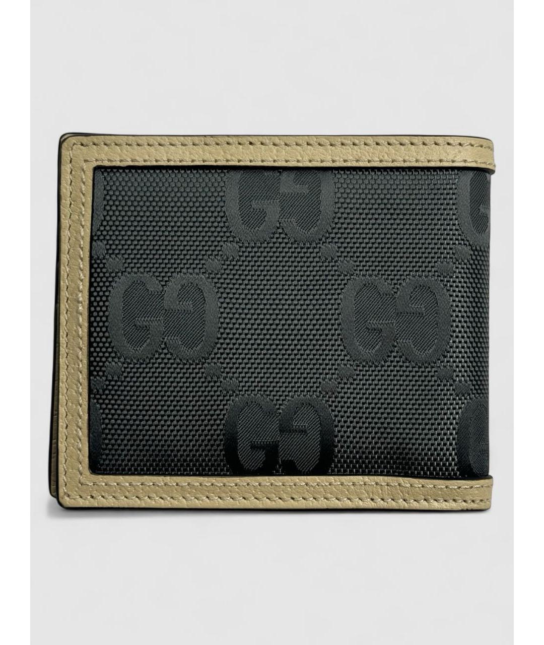 GUCCI Хаки кожаный кошелек, фото 2
