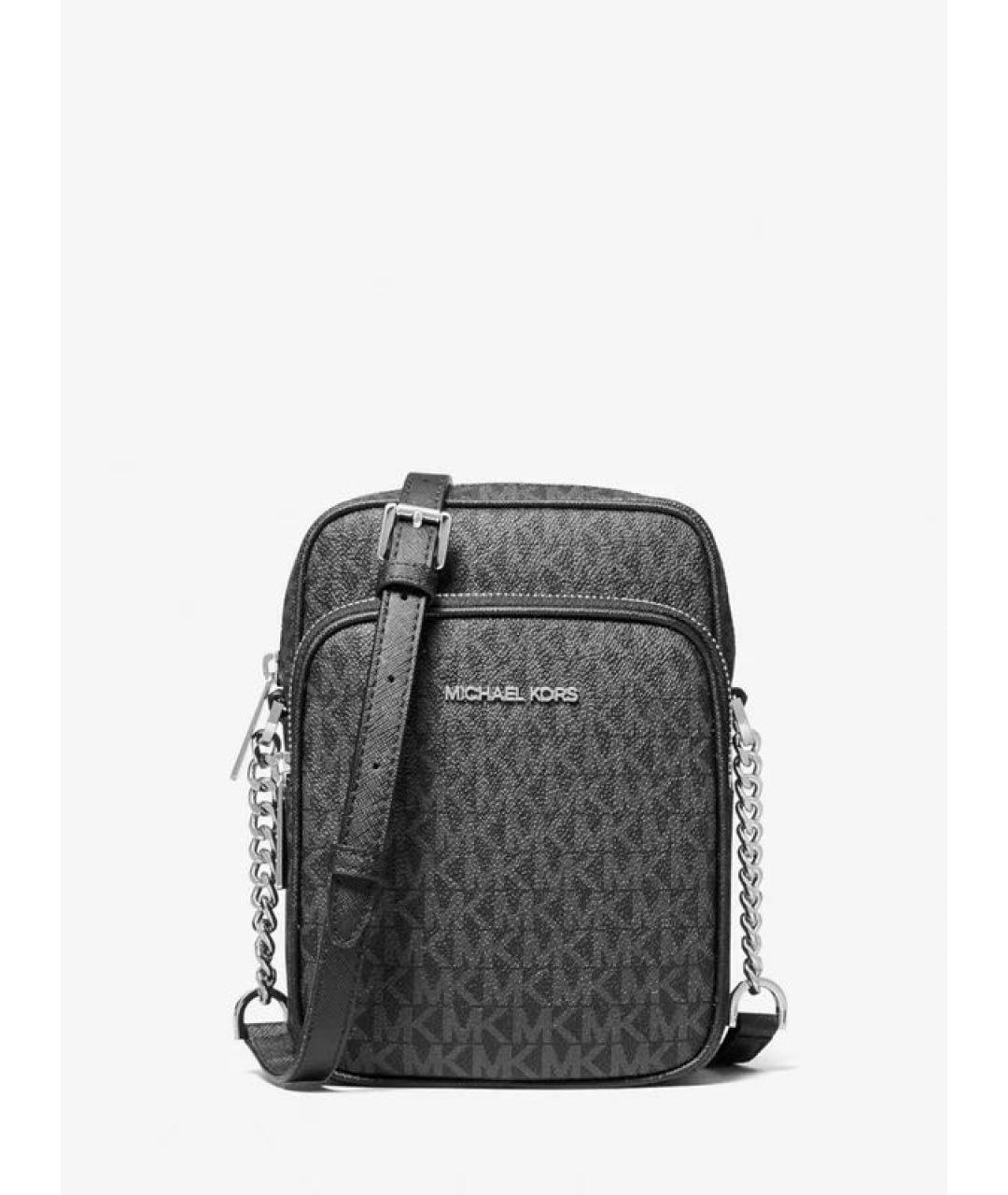 MICHAEL KORS Черная сумка через плечо, фото 7