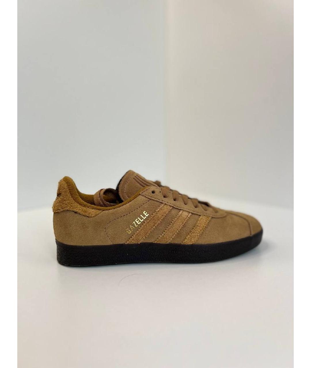 ADIDAS Коричневые замшевые кеды, фото 6