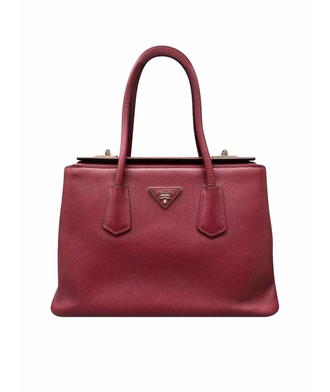PRADA Красная сумка тоут, фото 1