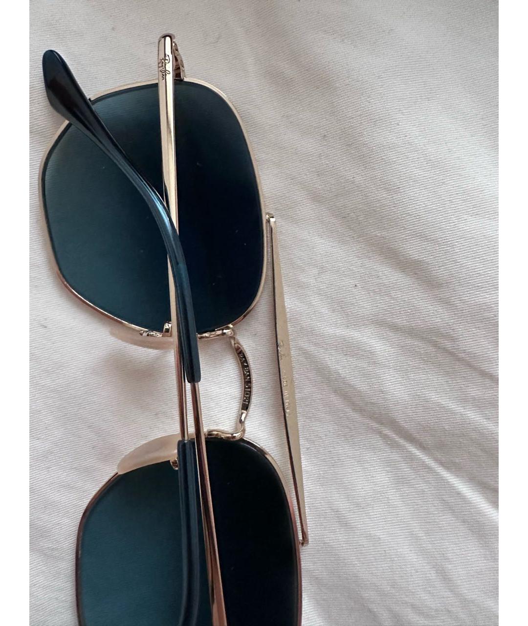 RAY BAN Металлические солнцезащитные очки, фото 3