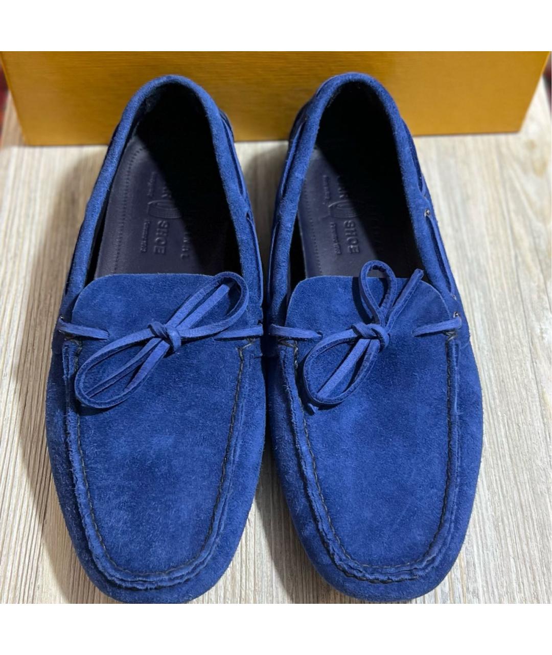 CAR SHOE Синие замшевые мокасины, фото 3