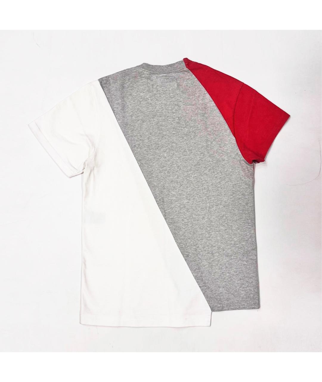 VETEMENTS Мульти хлопковая футболка, фото 3
