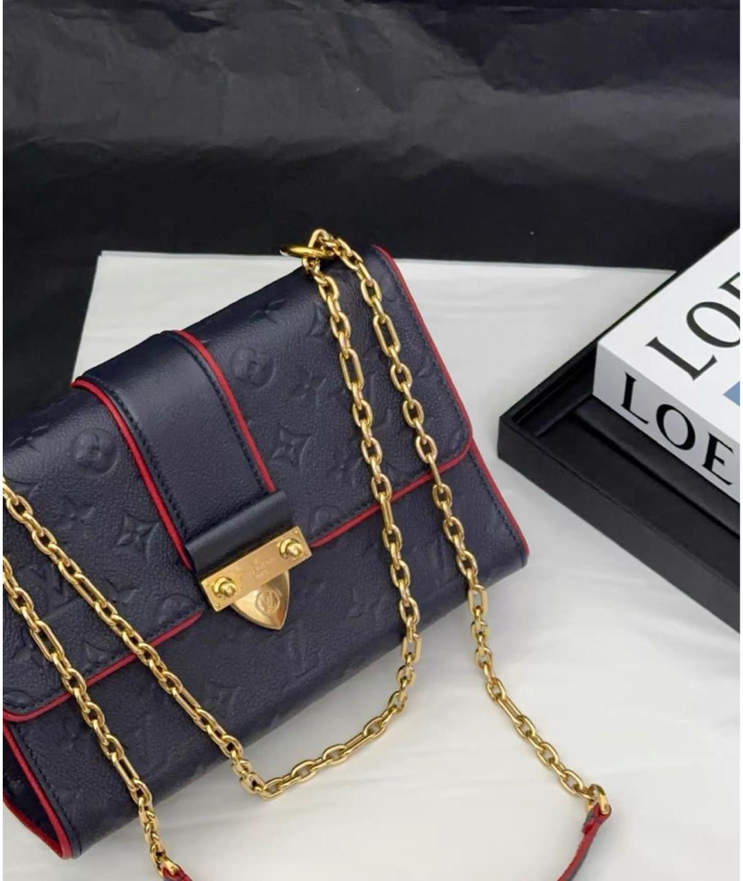 LOUIS VUITTON Темно-синяя сумка через плечо, фото 2