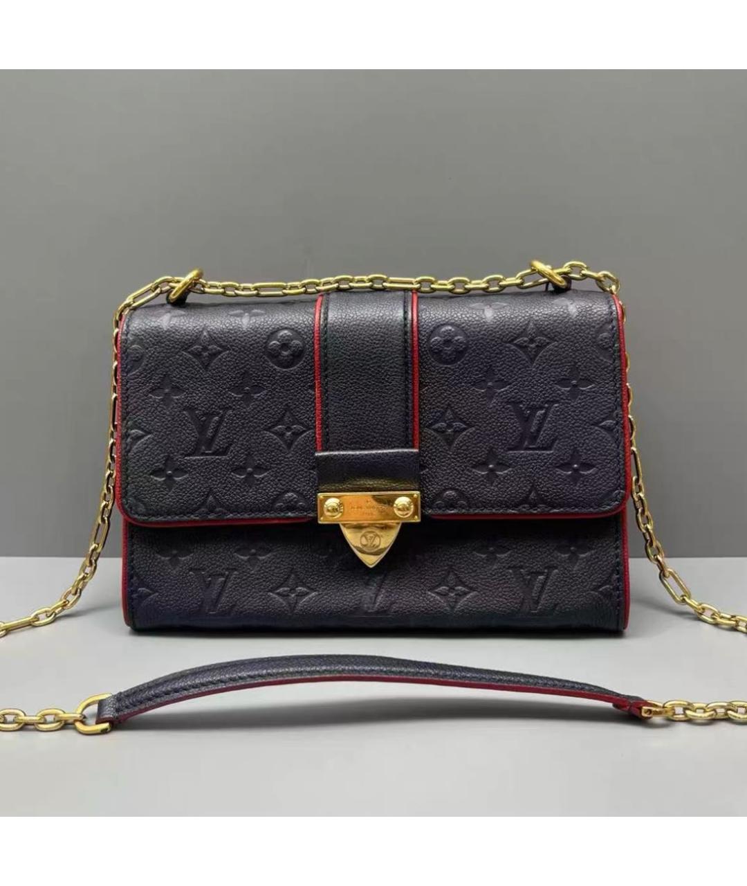 LOUIS VUITTON Темно-синяя сумка через плечо, фото 8