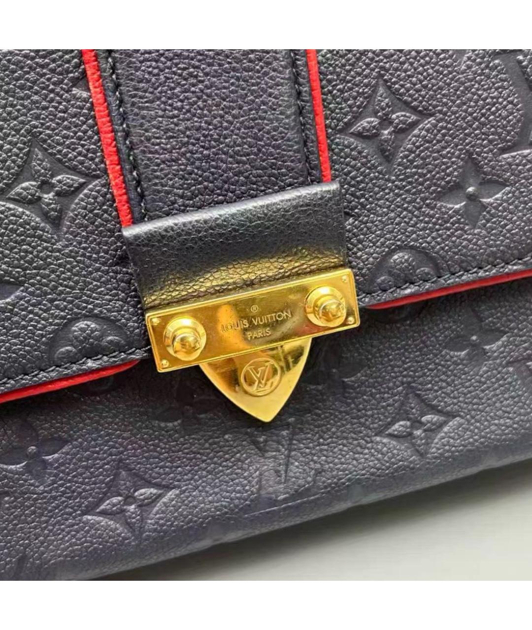 LOUIS VUITTON Темно-синяя сумка через плечо, фото 6