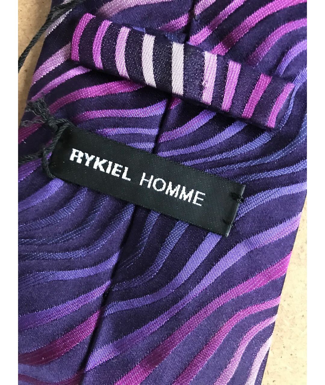 SONIA RYKIEL Фиолетовый галстук, фото 3