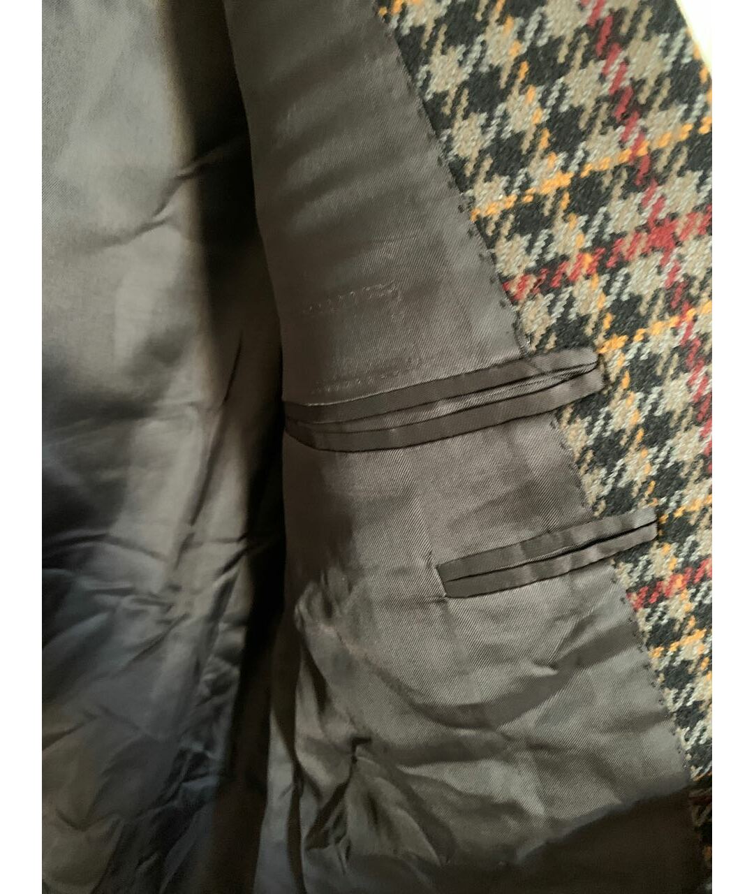 CANALI Бордовый шерстяной пиджак, фото 5