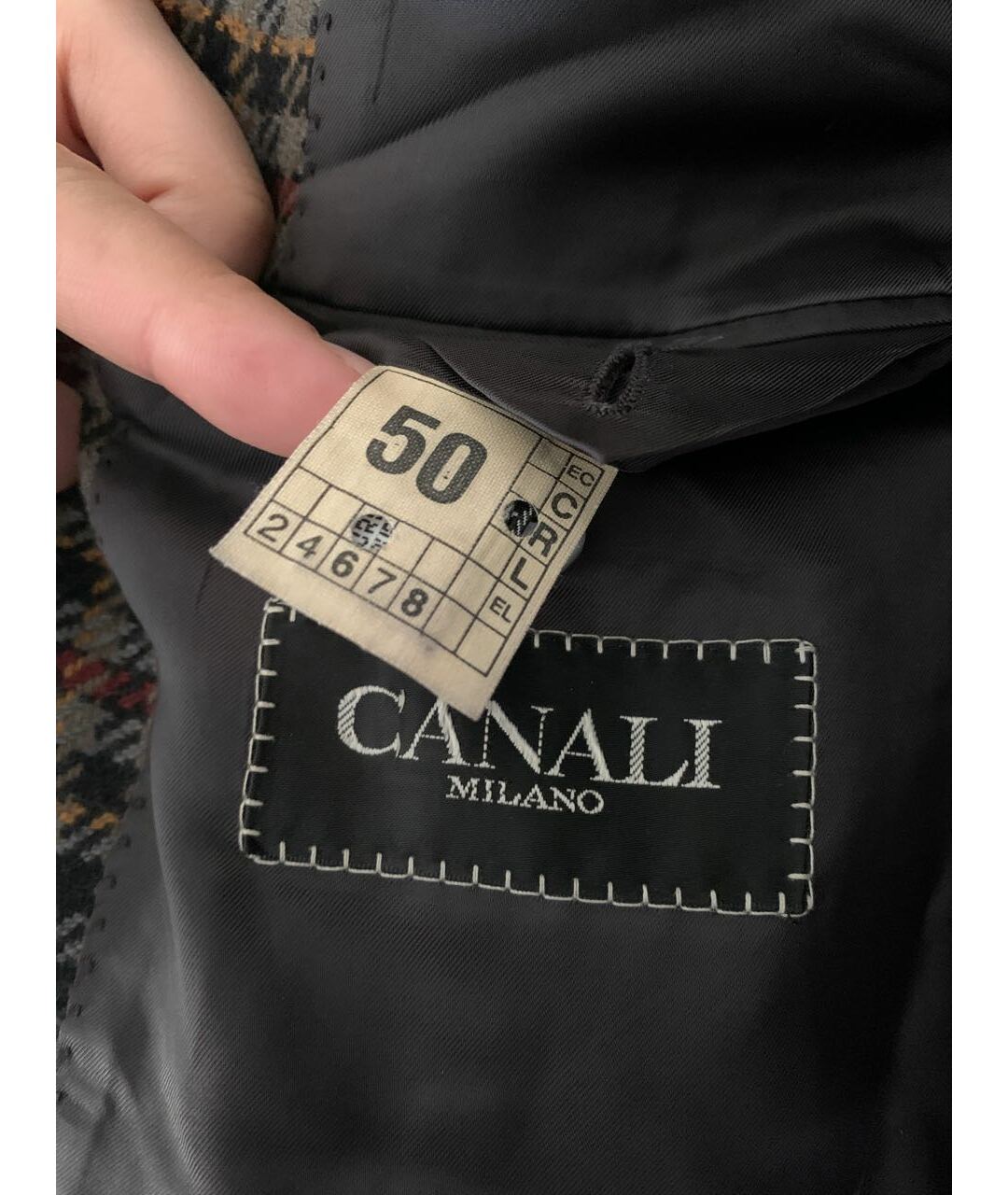 CANALI Бордовый шерстяной пиджак, фото 4