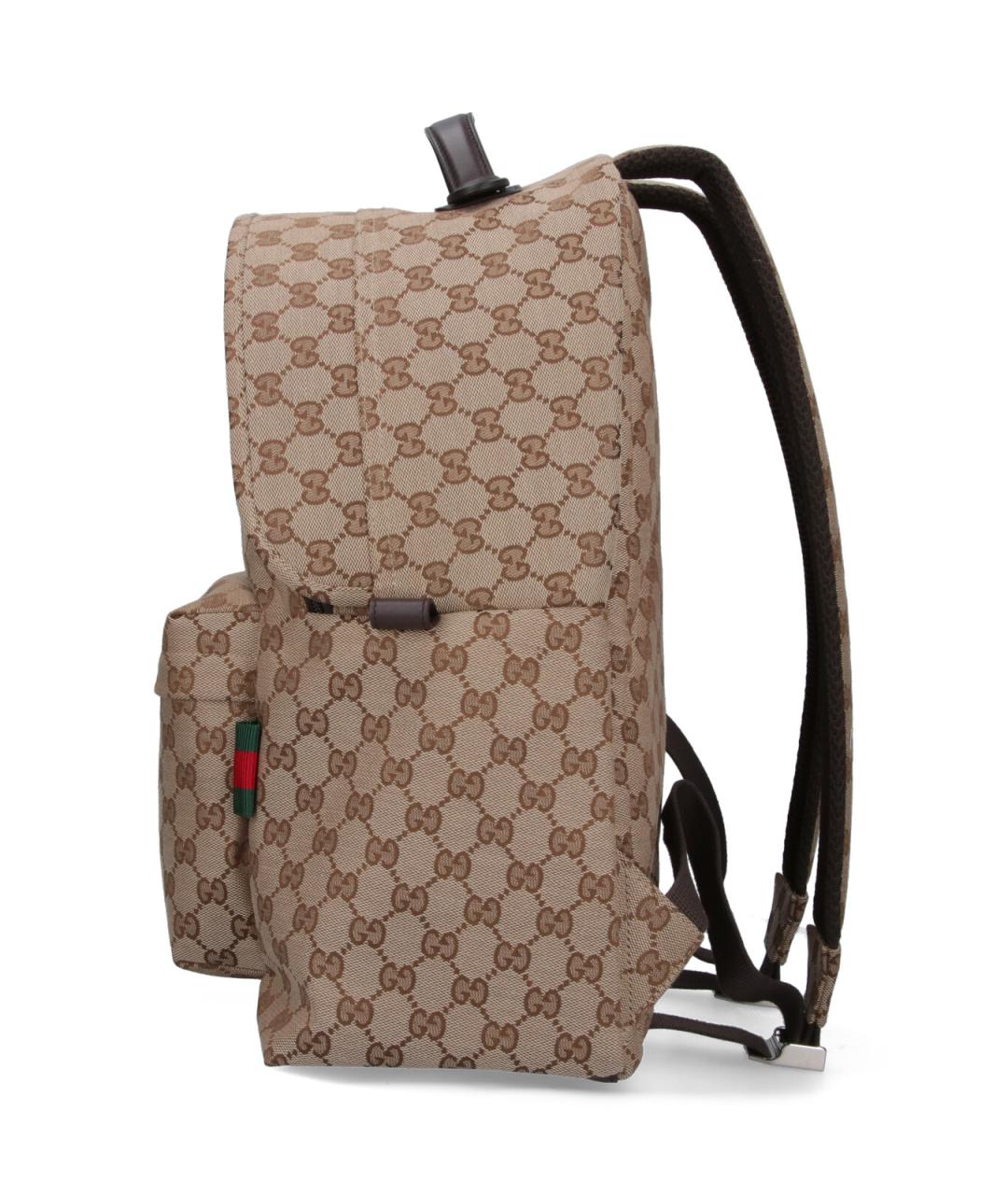 GUCCI Бежевый синтетический рюкзак, фото 5