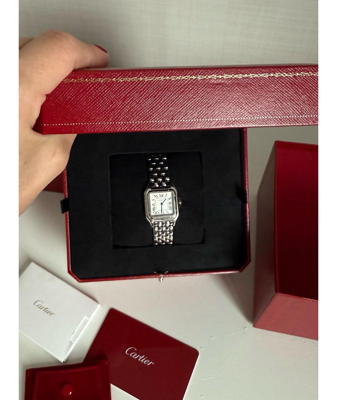 CARTIER Серебряные часы, фото 6