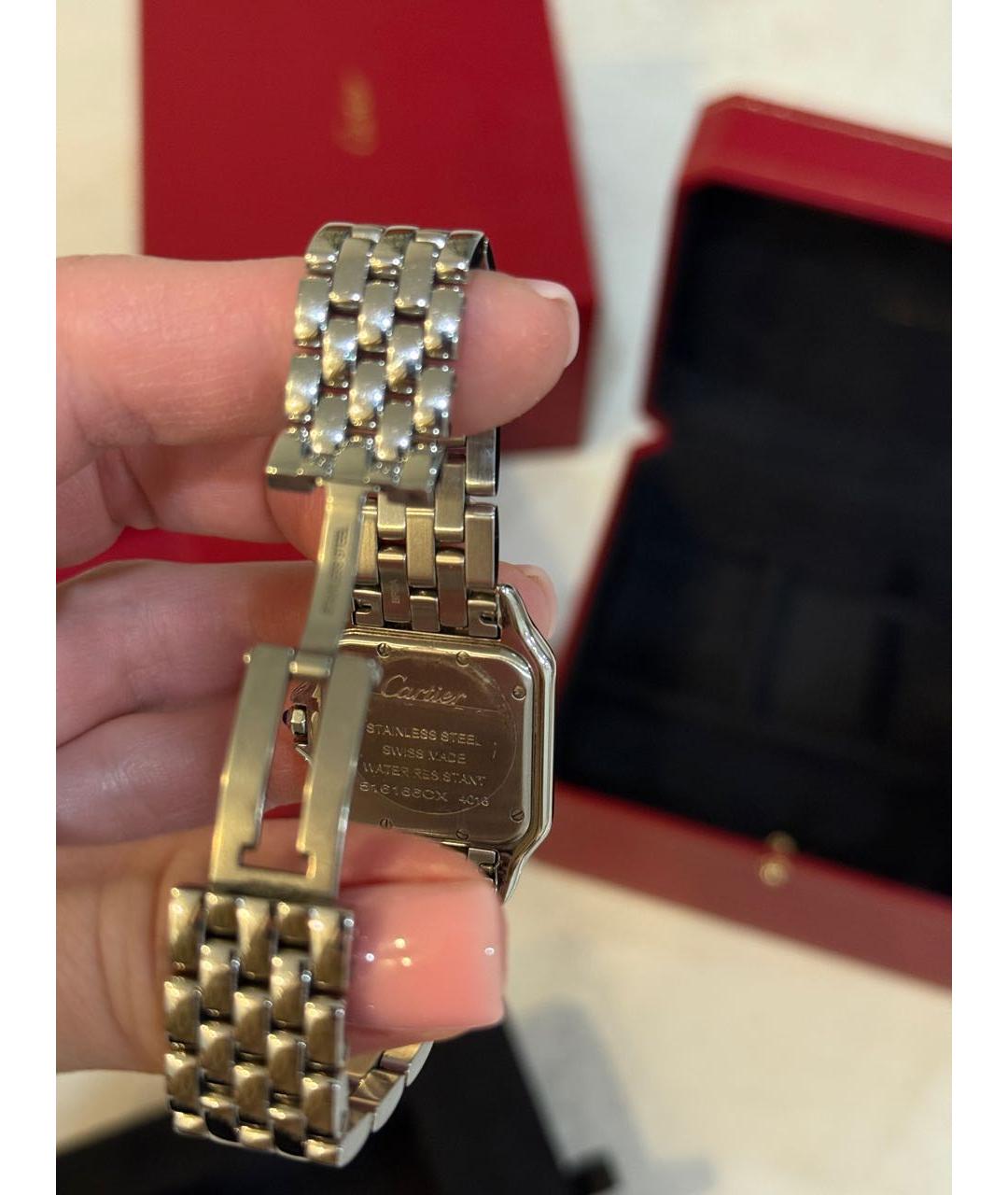 CARTIER Серебряные часы, фото 6