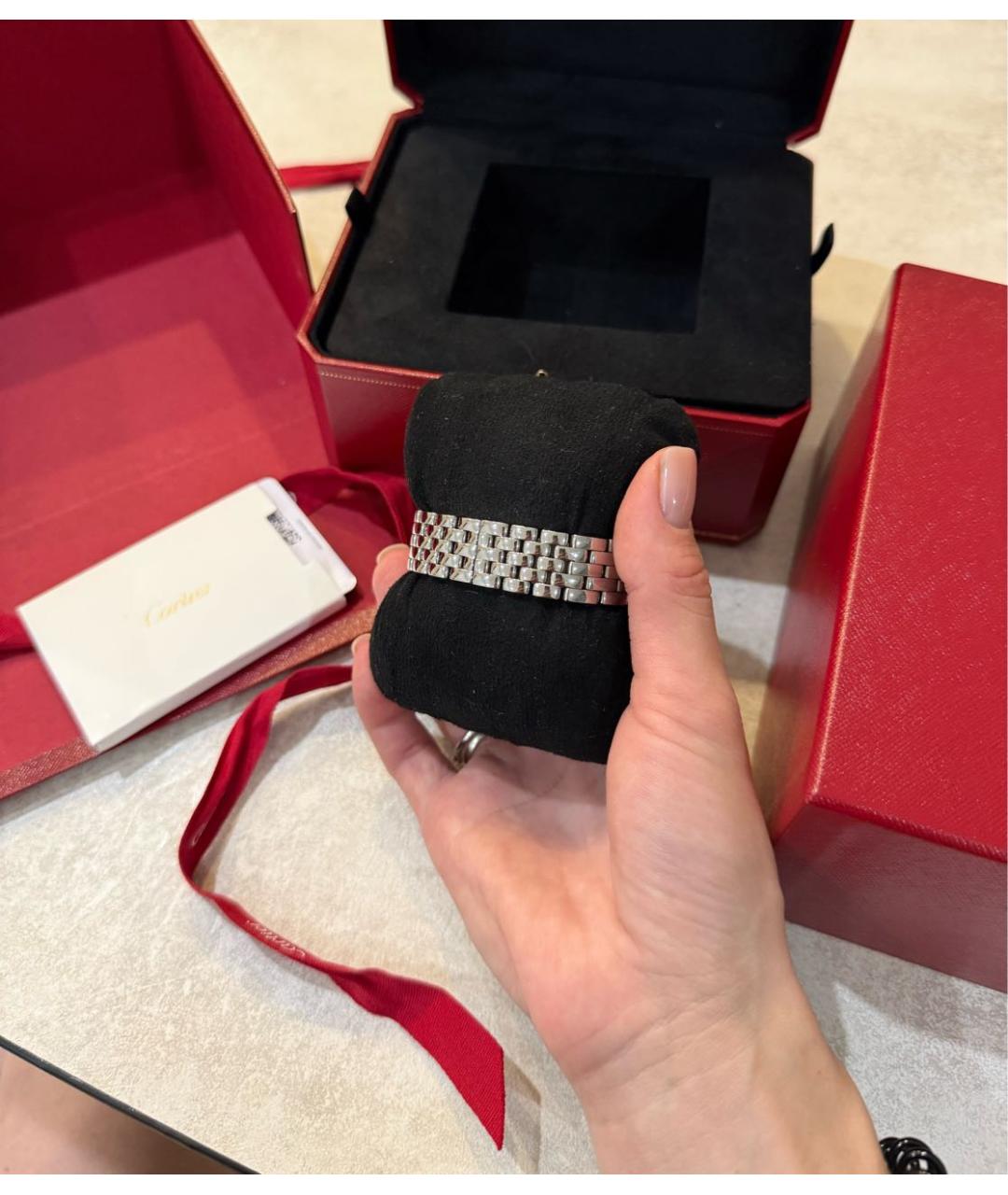 CARTIER Серебряные часы, фото 5