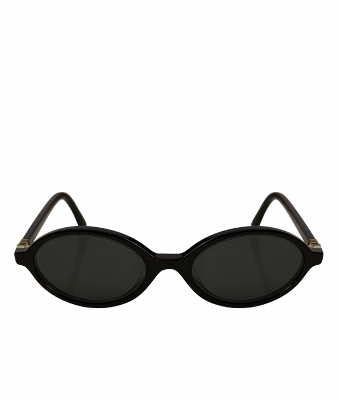 MIU MIU Черные пластиковые солнцезащитные очки, фото 1