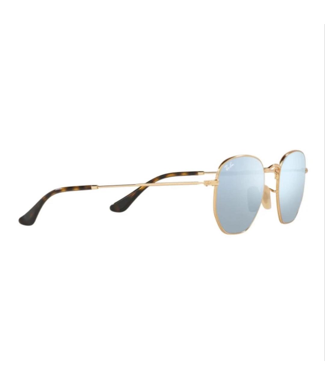 RAY BAN Синие металлические солнцезащитные очки, фото 3
