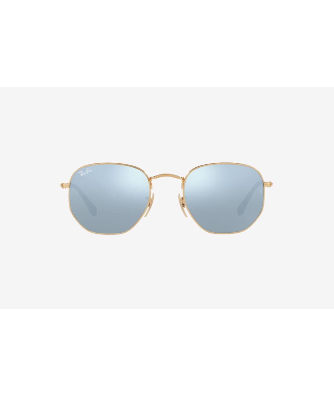 RAY BAN Синие металлические солнцезащитные очки, фото 2