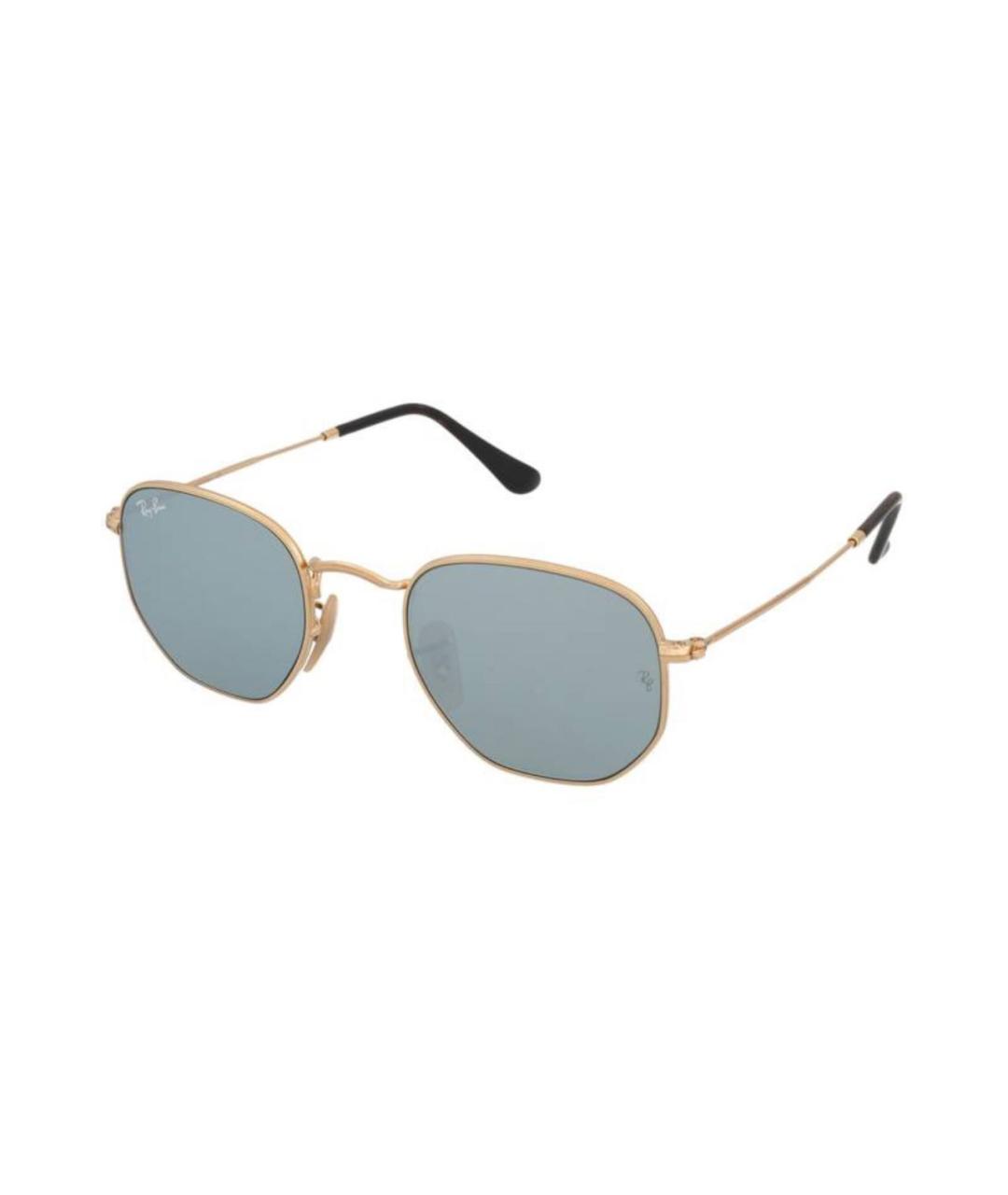 RAY BAN Синие металлические солнцезащитные очки, фото 1