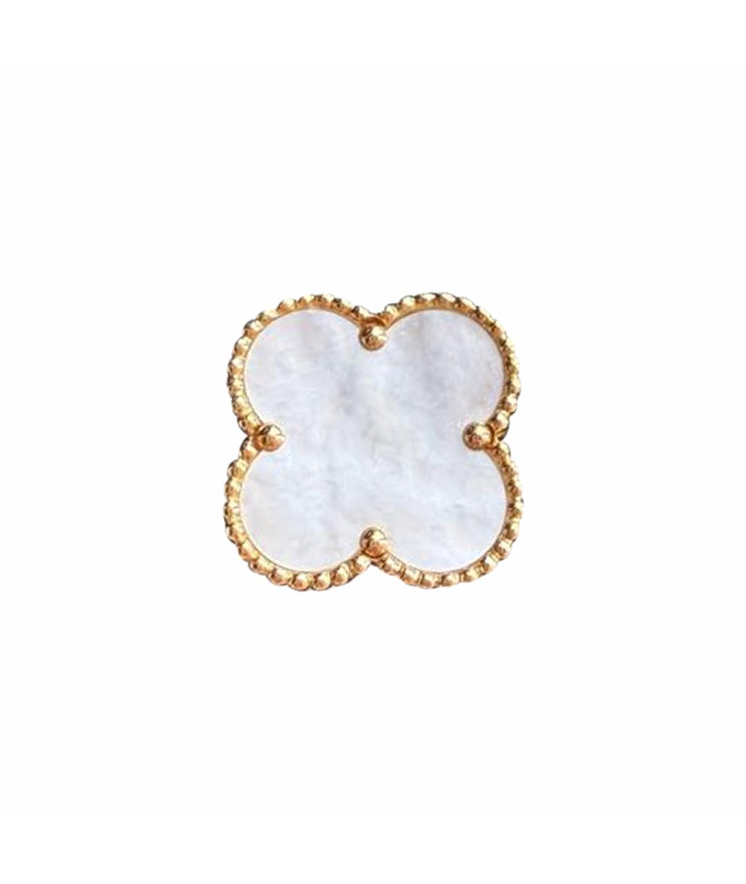 VAN CLEEF & ARPELS Белое кольцо из желтого золота, фото 1