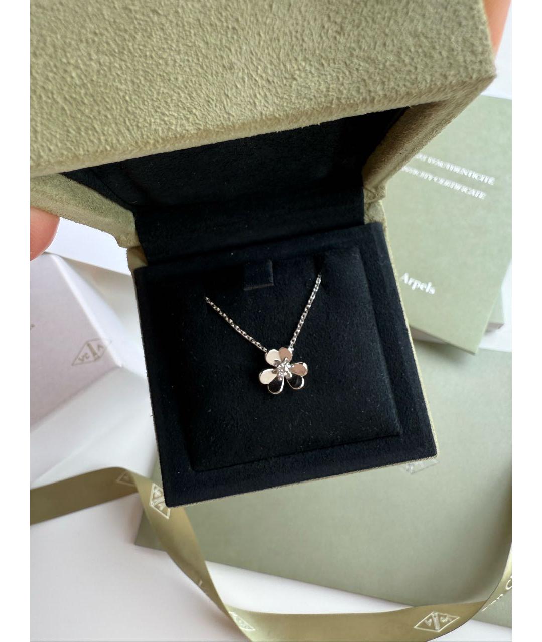 VAN CLEEF & ARPELS Серебряная подвеска из белого золота, фото 3