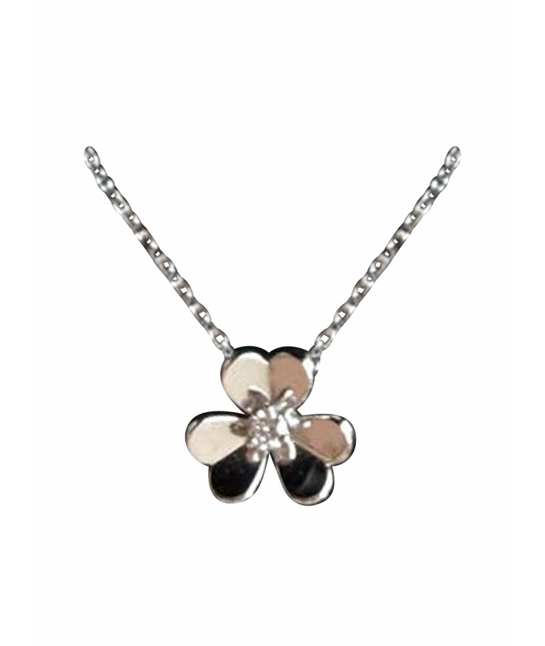 VAN CLEEF & ARPELS Серебряная подвеска из белого золота, фото 1