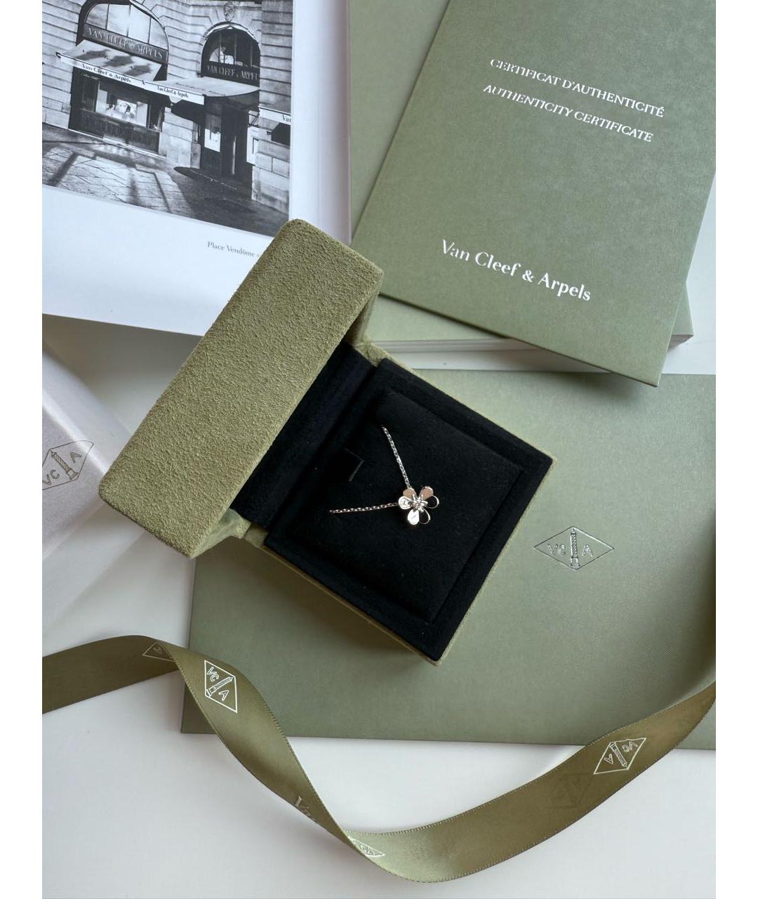 VAN CLEEF & ARPELS Серебряная подвеска из белого золота, фото 2