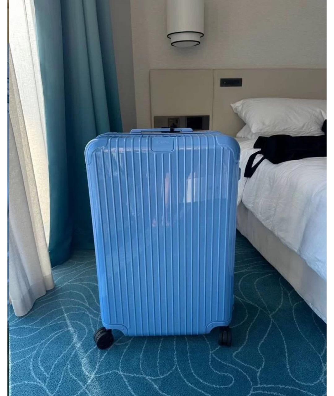 Rimowa Голубой чемодан, фото 5
