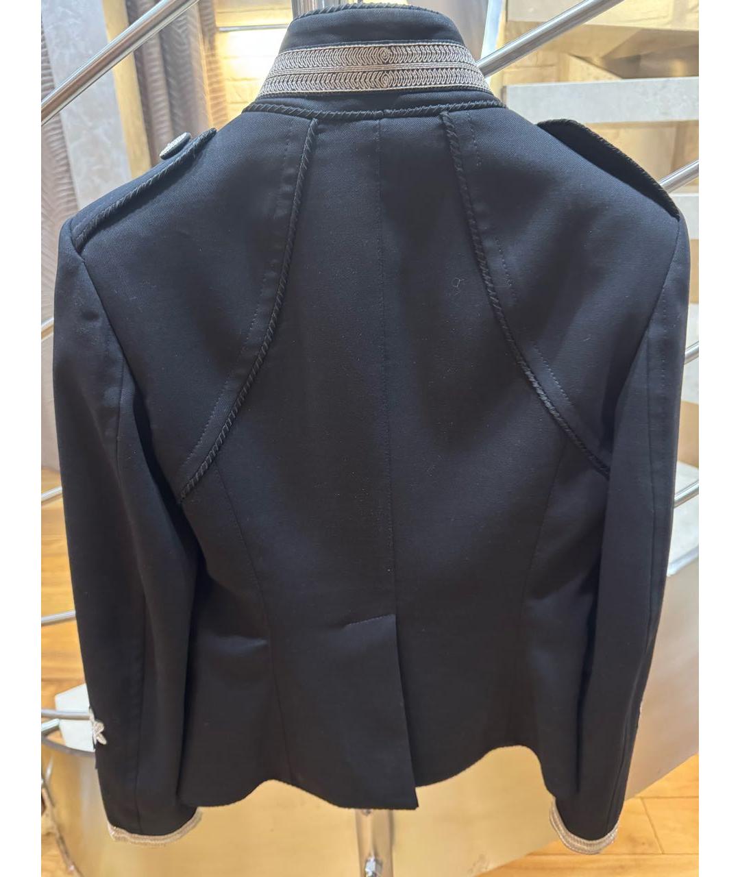 DSQUARED2 Черный шерстяной костюм с брюками, фото 3