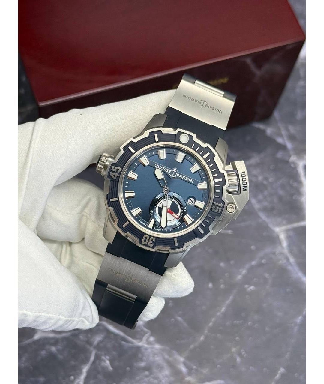 Ulysse Nardin Синие часы, фото 9