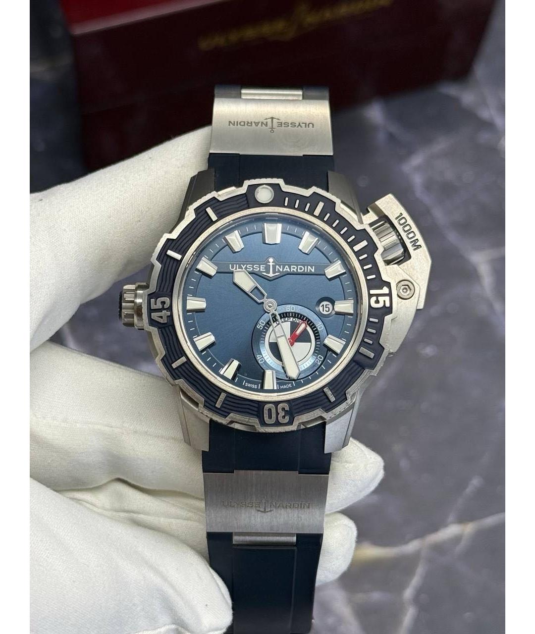 Ulysse Nardin Синие часы, фото 4