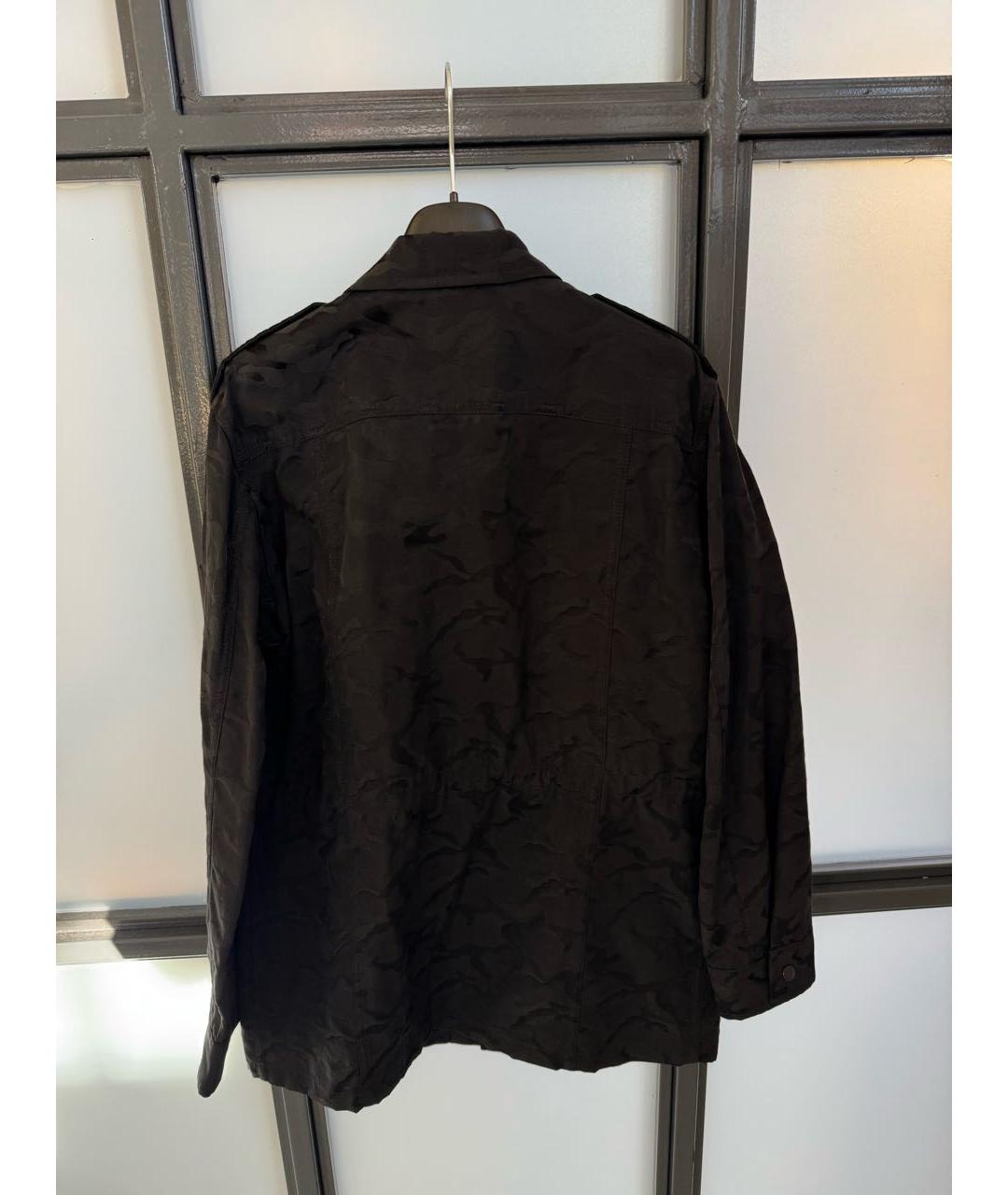 SAINT LAURENT Черная хлопковая куртка, фото 6