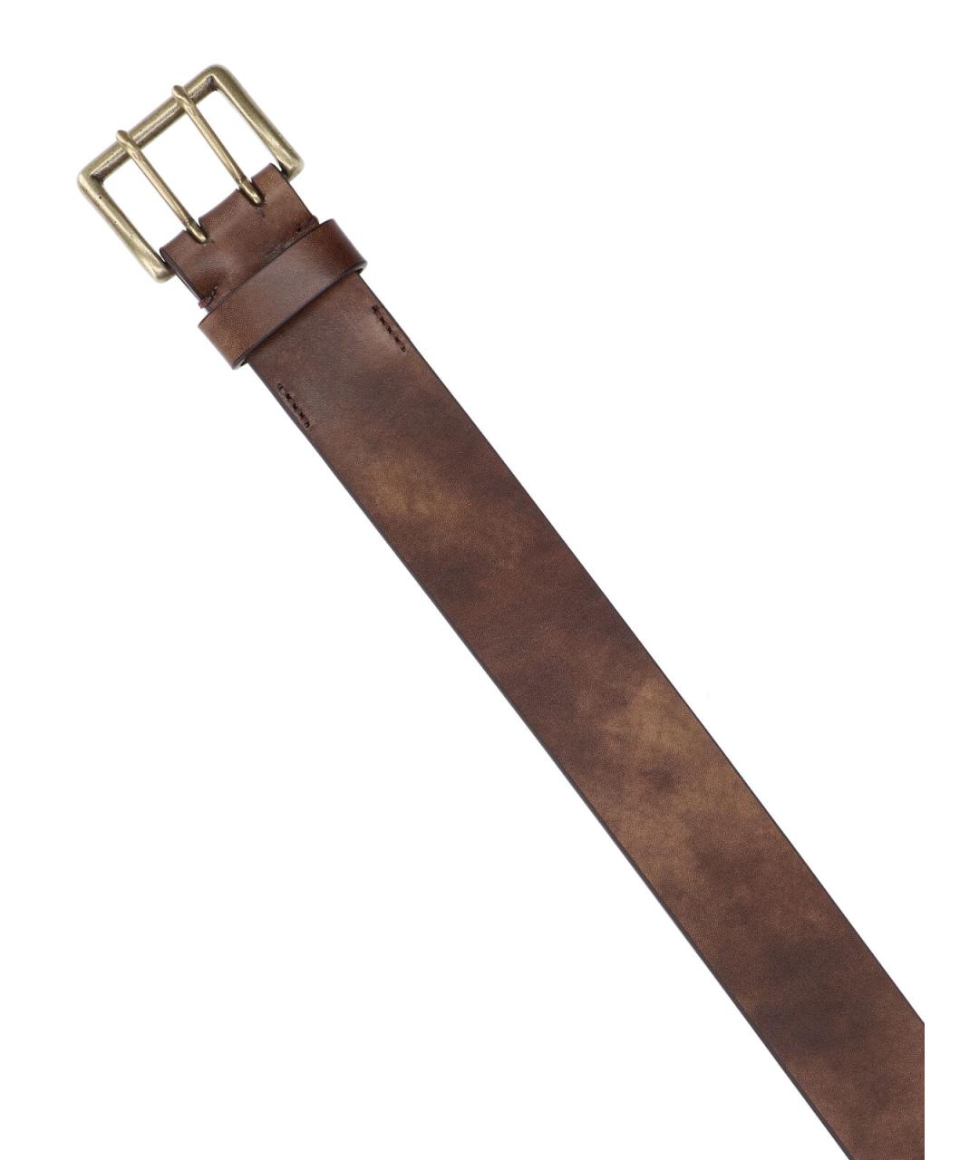 AURALEE Коричневый кожаный ремень, фото 3