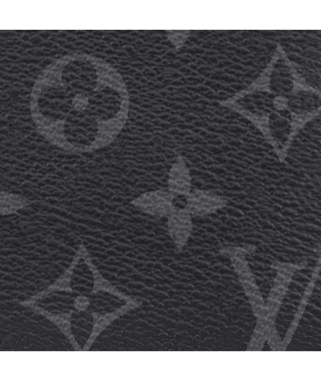 LOUIS VUITTON Черный кожаный рюкзак, фото 5