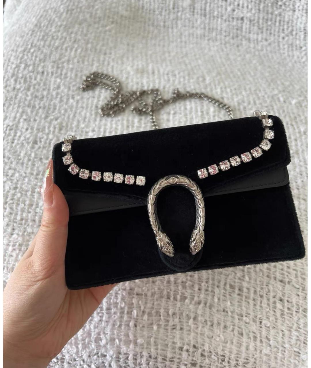 GUCCI Черная сумка через плечо, фото 2