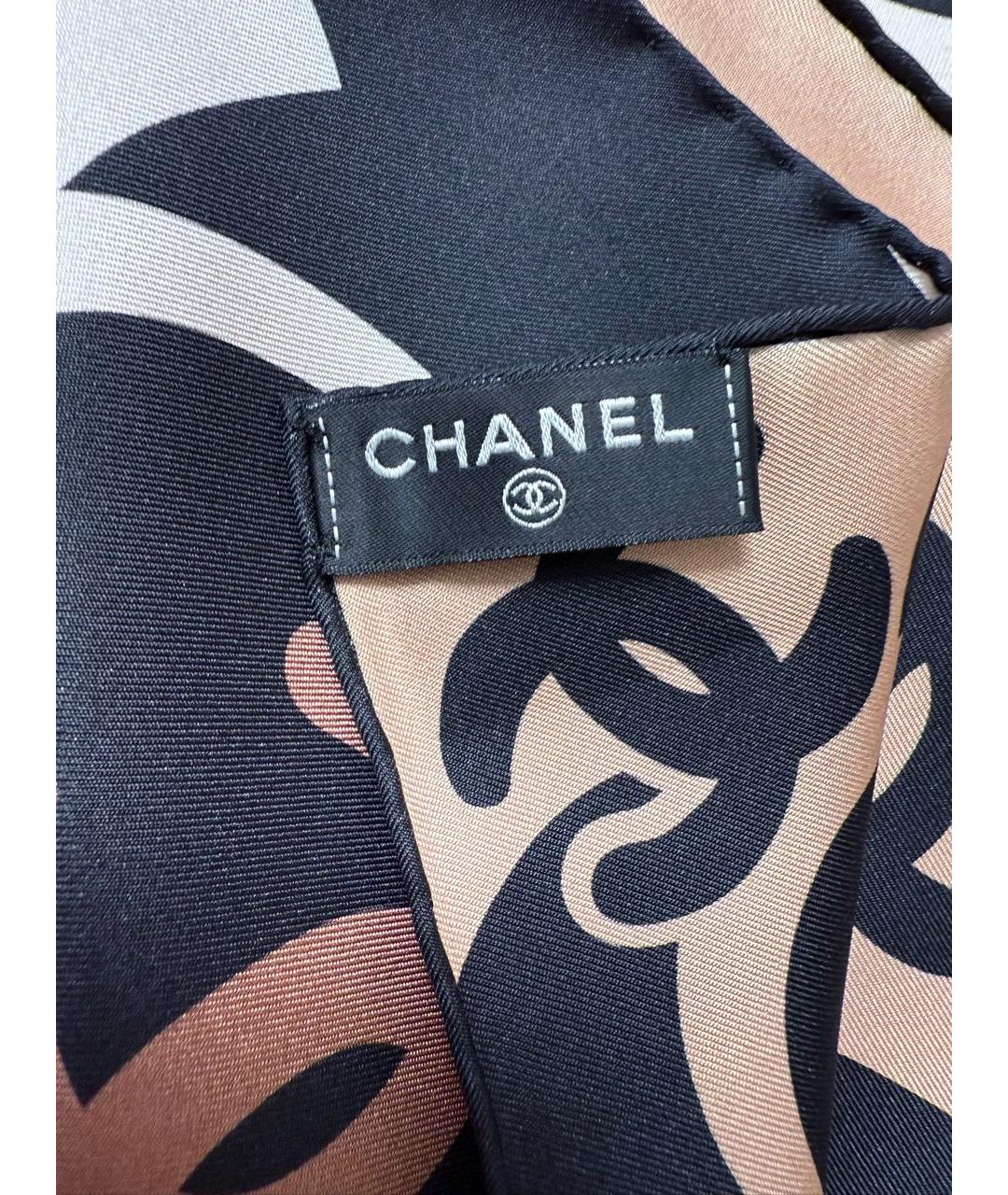 CHANEL Мульти шелковый платок, фото 7