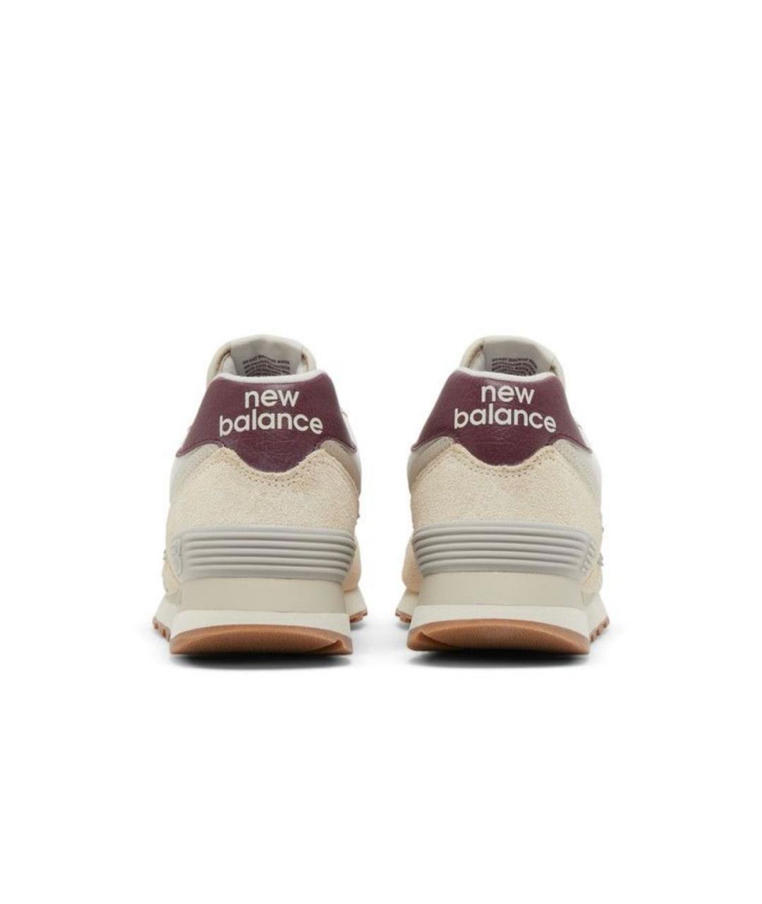 NEW BALANCE Бежевые замшевые кеды, фото 5