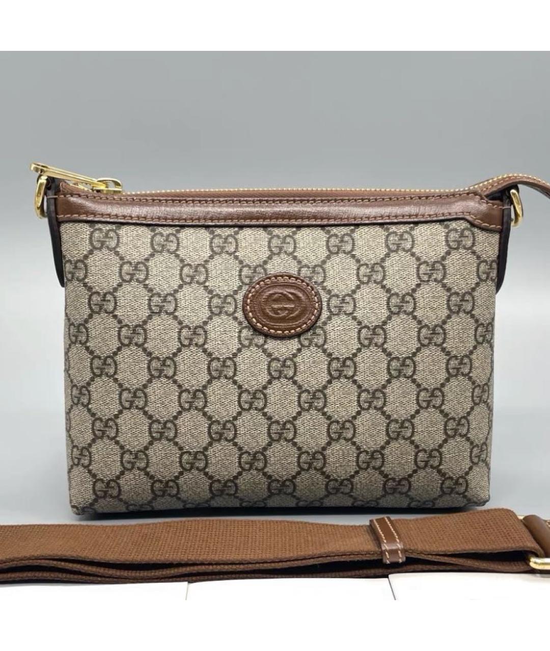GUCCI Серая сумка через плечо, фото 2