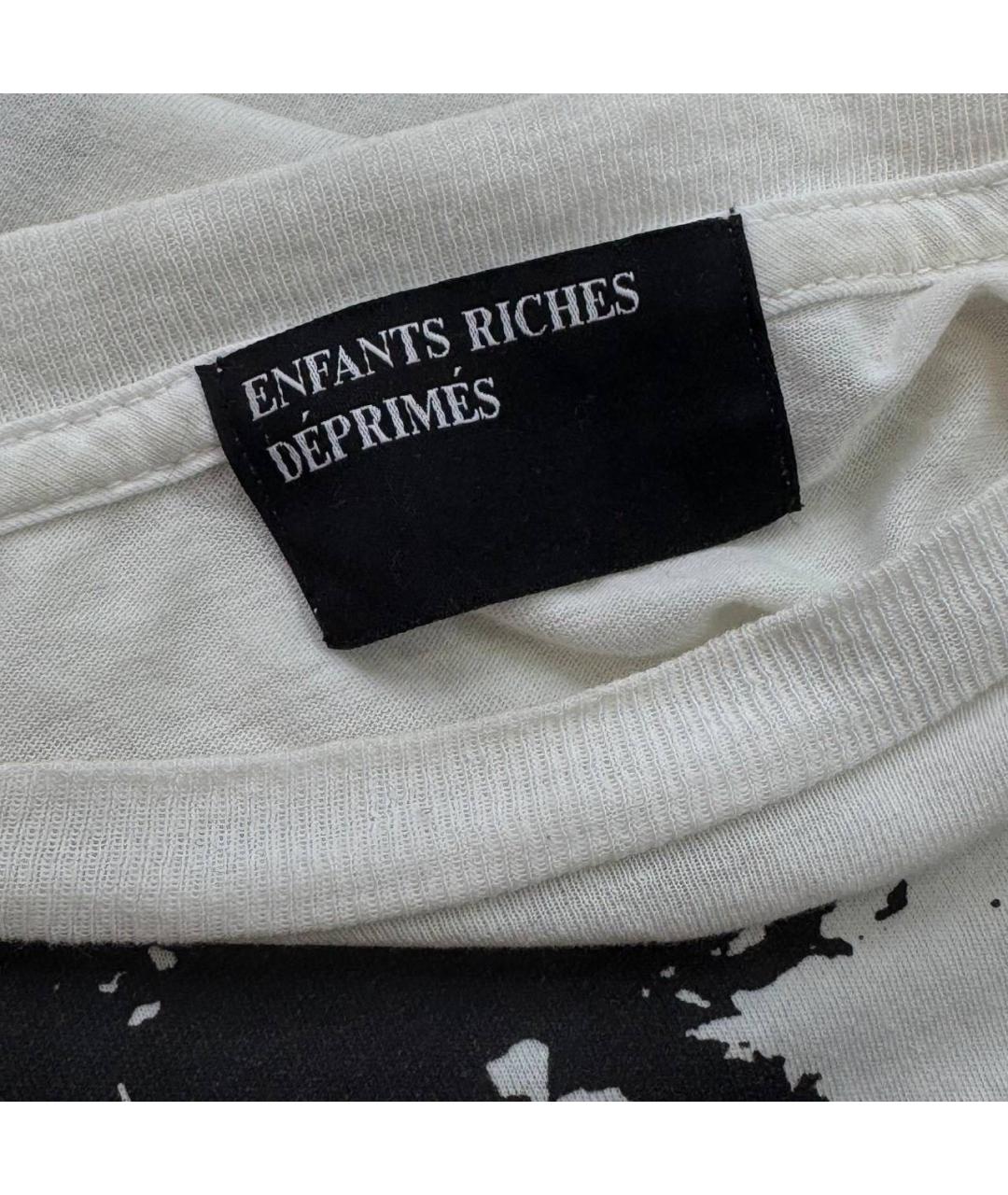 Enfants Riches Déprimés Белая хлопковая футболка, фото 3