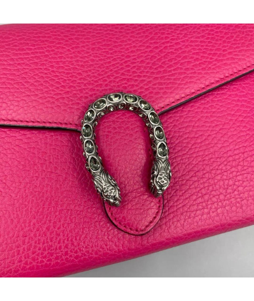 GUCCI Фуксия сумка через плечо, фото 6
